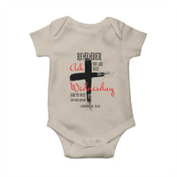 Ash Wednesday Baby Onesie Remember You are Dust And To Dust You Shall Return Genesis 3:19