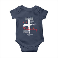Ash Wednesday Baby Onesie Remember You are Dust And To Dust You Shall Return Genesis 3:19 Ashes Cross