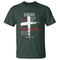 Ash Wednesday T Shirt Remember You are Dust And To Dust You Shall Return Genesis 3:19 Ashes Cross
