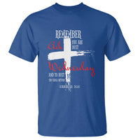 Ash Wednesday T Shirt Remember You are Dust And To Dust You Shall Return Genesis 3:19 Ashes Cross