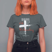 Ash Wednesday T Shirt For Women Remember You are Dust And To Dust You Shall Return Genesis 3:19 Ashes Cross