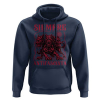Siempre Antifascista Hoodie Anti Fascism Protest Vintage Hydra Dog
