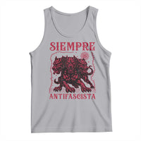 Siempre Antifascista Tank Top Anti Fascism Protest Vintage Hydra Dog