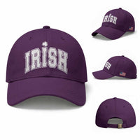 Funny Irish St Patricks Day Distressed Shamrock Ireland Pride Baseball Cap