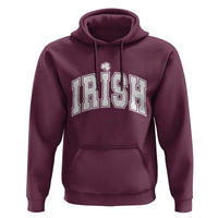 Funny Irish St Patricks Day Distressed Shamrock Ireland Pride Hoodie