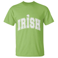 Funny Irish St Patricks Day Distressed Shamrock Ireland Pride T Shirt