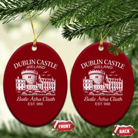 Dublin Castle Ireland Ceramic Ornament Baile Atha Cliath Ireland Travel Souvenir
