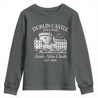 Dublin Castle Ireland Youth Sweatshirt Baile Atha Cliath Ireland Travel Souvenir