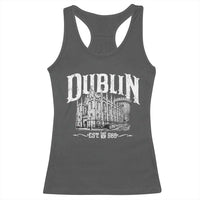 Dublin Castle Ireland Est 988 Travel Souvenir Racerback Tank Top
