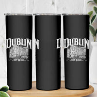 Dublin Castle Ireland Est 988 Travel Souvenir Skinny Tumbler