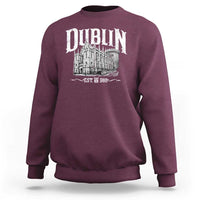 Dublin Castle Ireland Est 988 Travel Souvenir Sweatshirt