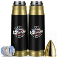 Funny 70th Birthday Bullet Tumbler Vintage 1956 Stamp 70 Years Old American Flag