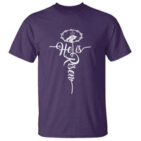 Easter He Is Risen T Shirt Christian Easter Day Religious Cross