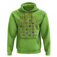 The 32 Counties Of Ireland Hoodie Irish Pride Heritage Vintage Celtic Shamrock