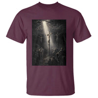 Jesus Christ Crucifixion Scene Religious Christian Easter T Shirt
