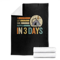 Easter A Lot Can Happen In 3 Days Religious Throw Blanket