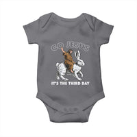 Funny Christian Easter Baby Onesie Go Jesus It Is The Third Day Religious Bunny