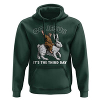 Funny Christian Easter Hoodie Go Jesus It Is The Third Day Religious Bunny