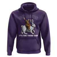 Funny Christian Easter Hoodie Go Jesus It Is The Third Day Religious Bunny