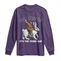 Funny Christian Easter Long Sleeve Shirt Go Jesus It Is The Third Day Religious Bunny