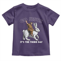 Funny Christian Easter Toddler T Shirt Go Jesus It Is The Third Day Religious Bunny