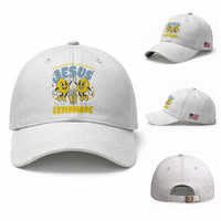 Life Gave Me Some Lemons But My Jesus He Be Makin Lemonade Baseball Cap Retro Lemon