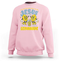 Life Gave Me Some Lemons But My Jesus He Be Makin Lemonade Sweatshirt Retro Lemon