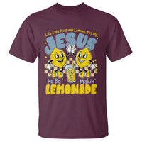 Life Gave Me Some Lemons But My Jesus He Be Makin Lemonade T Shirt Retro Lemon