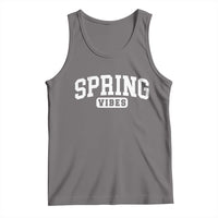 Spring Vibes Tank Top Spring Break Easter Day Bold Text