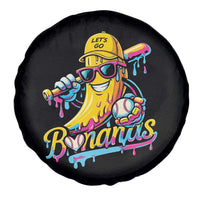 Funny Banana Baseball Drip Spare Tire Cover Lets Go Bananas Ice Cream Dripping Sport