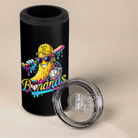 Funny Banana Baseball Drip 4 in 1 Can Cooler Tumbler Lets Go Bananas Ice Cream Dripping Sport