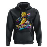 Funny Banana Baseball Drip Hoodie Lets Go Bananas Ice Cream Dripping Sport