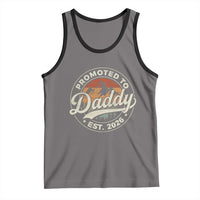 Promoted To Daddy Est 2026 Tank Top Soon to Be Dad Retro Baby Announcement