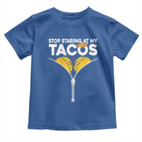 Funny Stop Staring At My Tacos Toddler T Shirt Mexican Cinco De Mayo