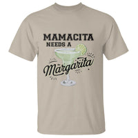 Funny Mamacita Needs A Margarita T Shirt Magarita Cocktail Lover