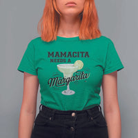 Funny Mamacita Needs A Margarita T Shirt For Women Magarita Cocktail Lover
