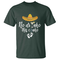 Funny Cinco De Mayo Pregnancy Reveal T Shirt No Drinko This Cinko Sombrero Hat