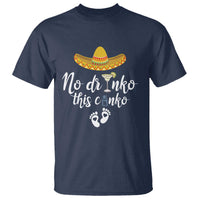 Funny Cinco De Mayo Pregnancy Reveal T Shirt No Drinko This Cinko Sombrero Hat