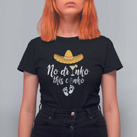 Funny Cinco De Mayo Pregnancy Reveal T Shirt For Women No Drinko This Cinko Sombrero Hat