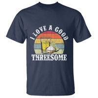 Funny Tequila Lover T Shirt I Love A Good Threesome Cinco de Mayo