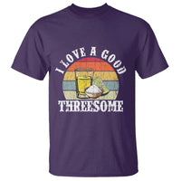 Funny Tequila Lover T Shirt I Love A Good Threesome Cinco de Mayo