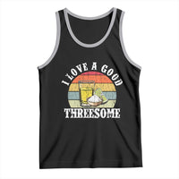 Funny Tequila Lover Tank Top I Love A Good Threesome Cinco de Mayo