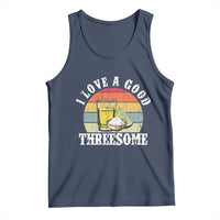 Funny Tequila Lover Tank Top I Love A Good Threesome Cinco de Mayo