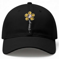 Pittsburgh Sport Retro Baseball Flower Baseball Cap Funny Game Day