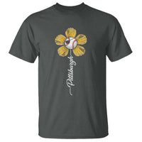 Pittsburgh Sport Retro Baseball Flower T Shirt Funny Game Day