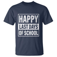 Graduation T Shirt Happy Last Days Of School Vintage - Wonder Print Shop