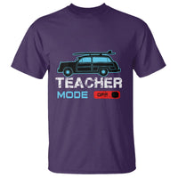Funny Summer Vacation T Shirt Teacher Mode Off Beach Van Surfing - Wonder Print Shop