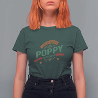 Limited Edition Poppy The Best Dad Ever T Shirt For Women Father's Day - Wonder Print Shop