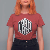Dad Lad T Shirt For Women Vintage Father's Day - Wonder Print Shop