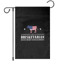 BBQ Lover Garden Flag Brisketarian Because Brisket Never Disappoints Grill Master American Flag